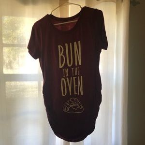 Motherhood maternity “Bun in the oven”